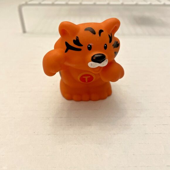 Fisher Price Little People Alphabet Zoo Animals Lot Of 5 Seal, Tiger, Hippo - Picture 2 of 12